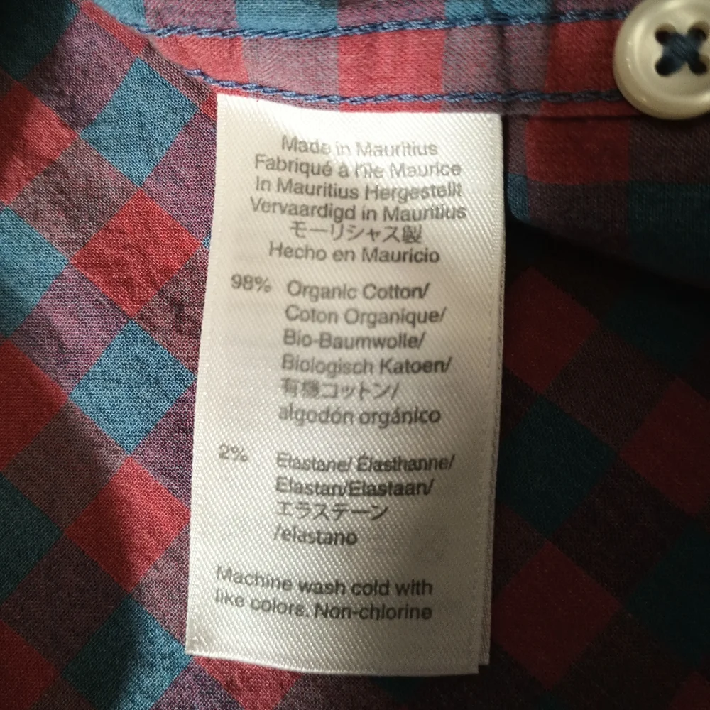 Men's J. Crew Plaid Casual Long‎ Sleeve Shirt M